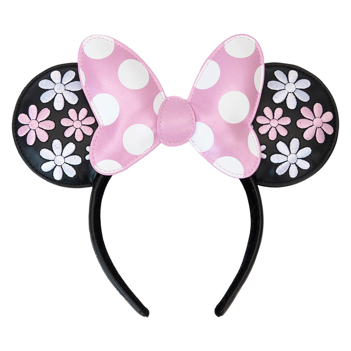 Loungefly Disney Minnie Rock the Dots Floral Ears Headband