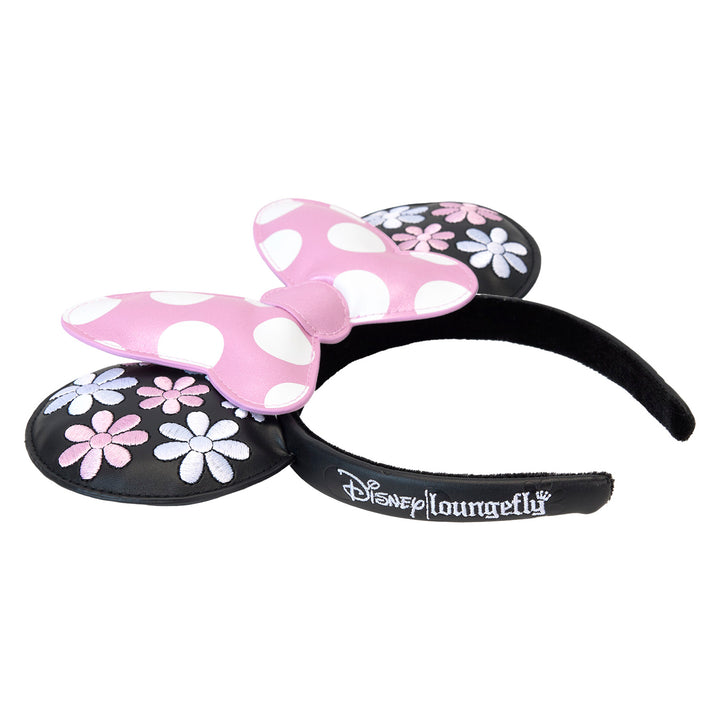 Loungefly Disney Minnie Rock the Dots Floral Ears Headband