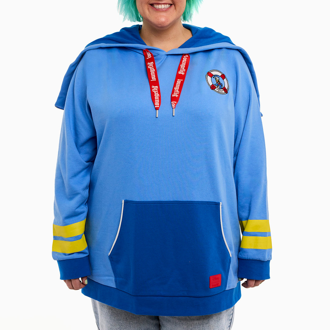 Loungefly Disney Donald Duck  90th Anniversary Hoodie