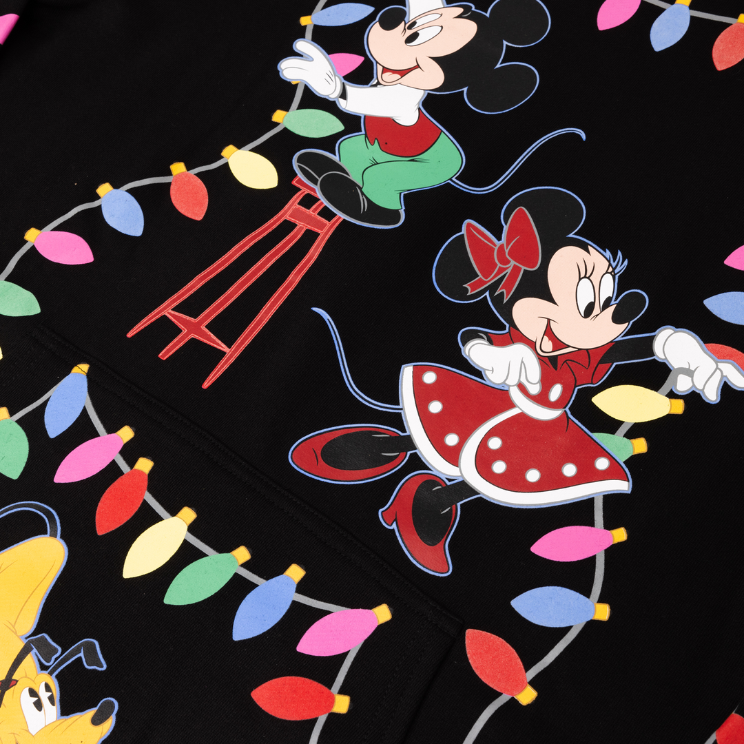 Loungefly Disney Mickey & Friends Light-up Decorations Glow in the Dark Hoodie