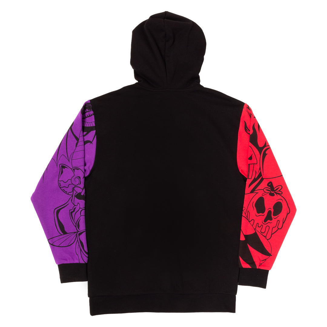 Loungefly Disney Villains Color Block Hoodie