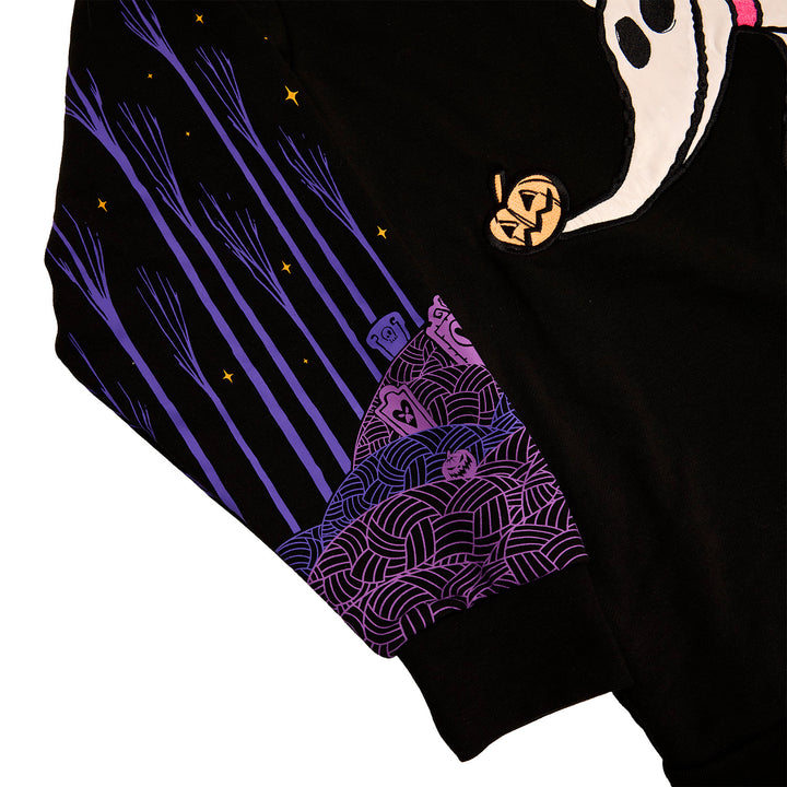 Loungefly Disney The Nightmare Before Christmas Zero Hearts Hoodie