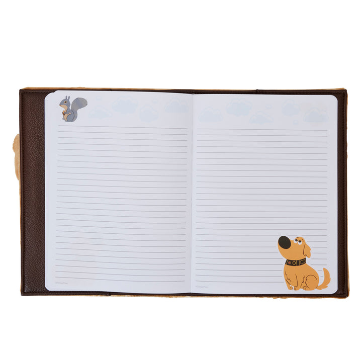 Loungefly Disney Pixar UP Dug Plush Journal