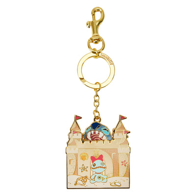 Disney Lilo & Stitch Sandcastle Beach Surprise Keychain