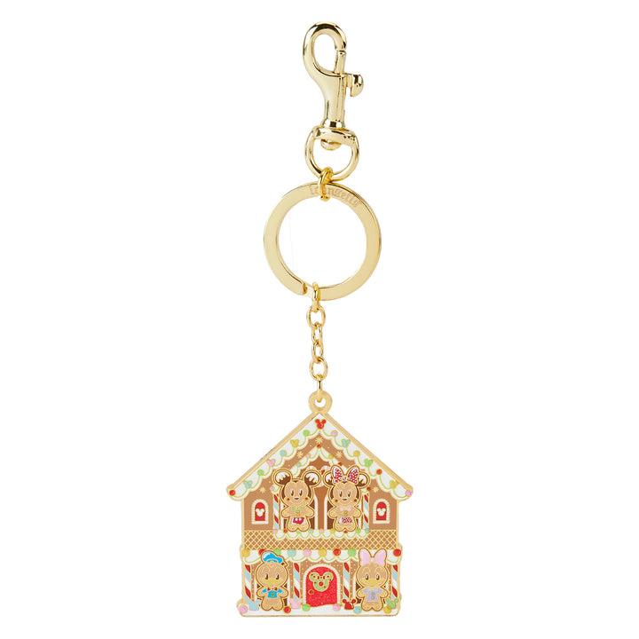 Loungefly Disney Mickey & Friends Gingerbread House Keychain