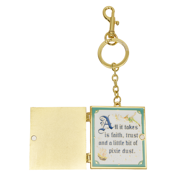 Disney Peter Pan You Can Fly Book Keychain