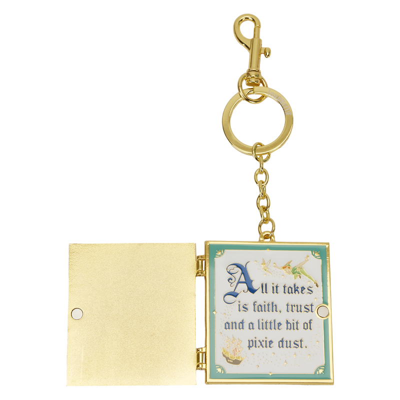 Disney Peter Pan You Can Fly Book Keychain