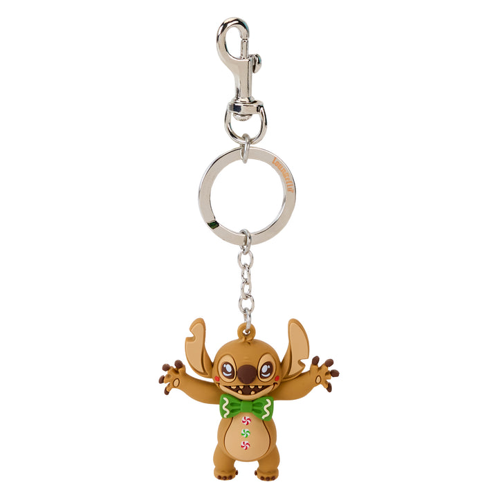 Loungefly Disney Lilo & Stitch Gingerbread Keychain