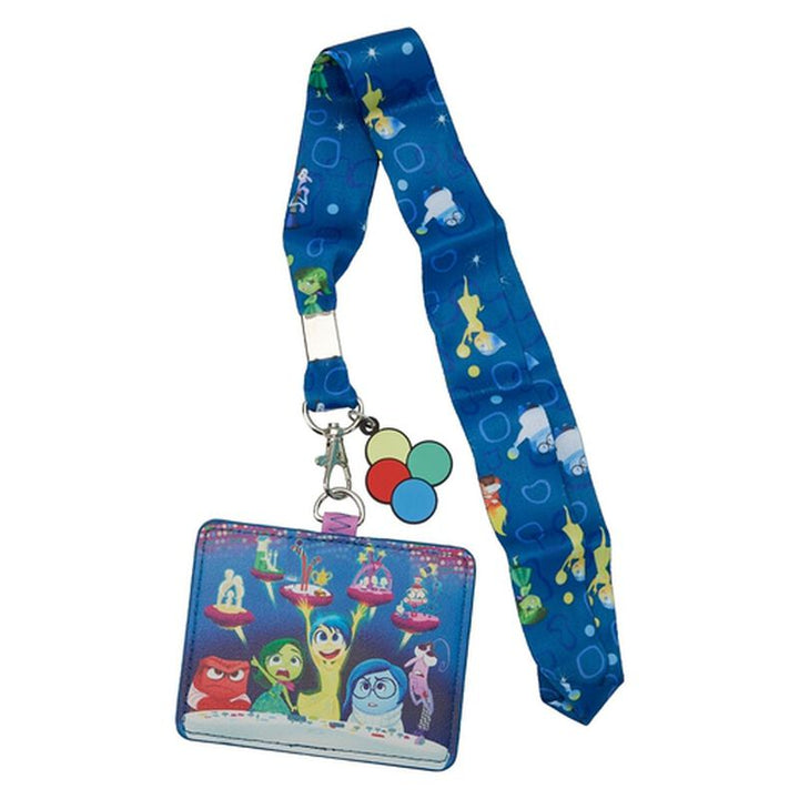 Disney Pixar Inside Out Lanyard W/PU Cardholder