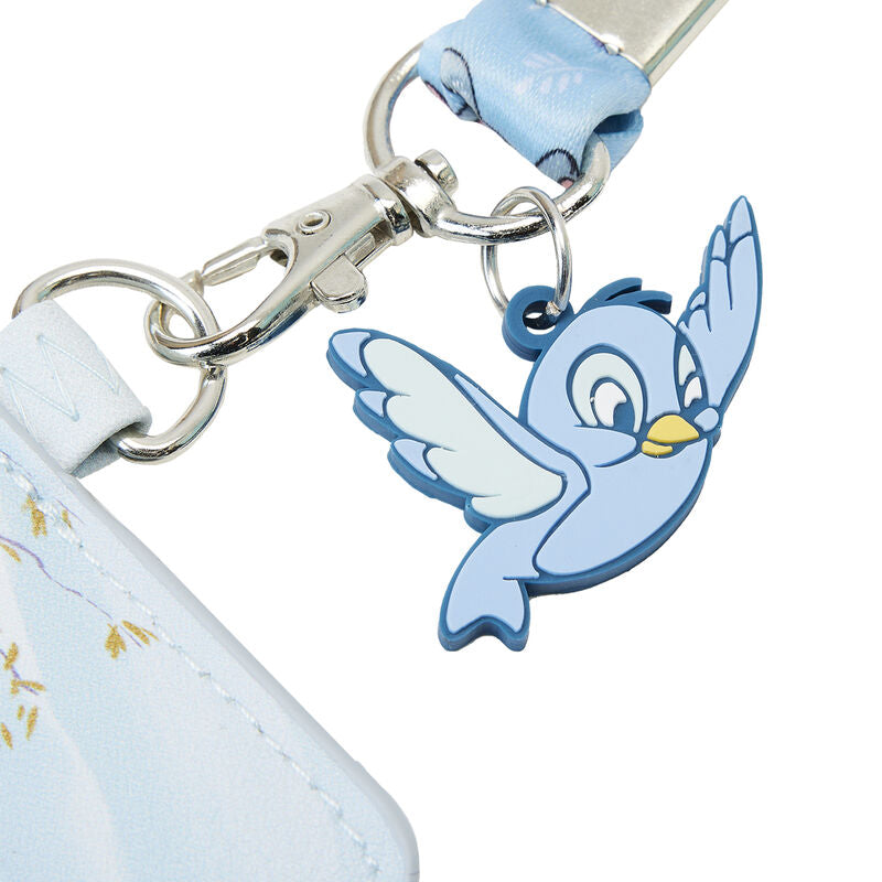 Disney Bambi Snow Day Lanyard W/PU Cardholder