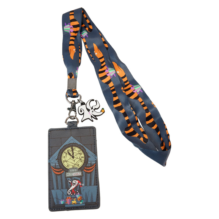 Disney Nightmare Before Christmas PU Lanyard W/Cardholder