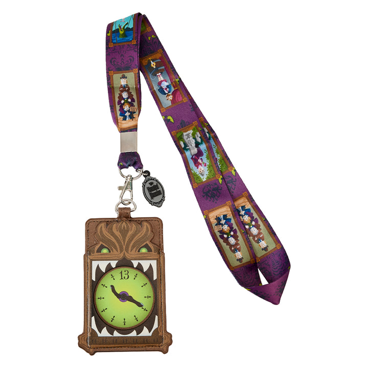 Disney Haunted Mansion Lanyard W/Cardholder