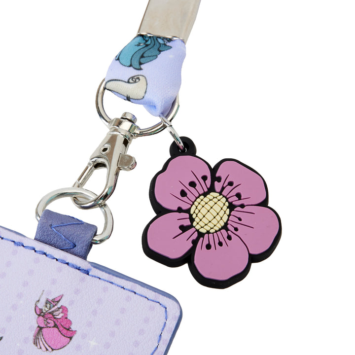 Loungefly Disney Sleeping Beauty 65th Anniversary Lanyard W/Cardholder