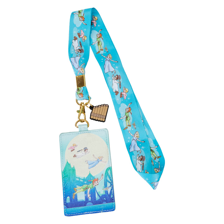 Loungefly Disney Peter Pan You Can Fly Lanyard W/Cardholder