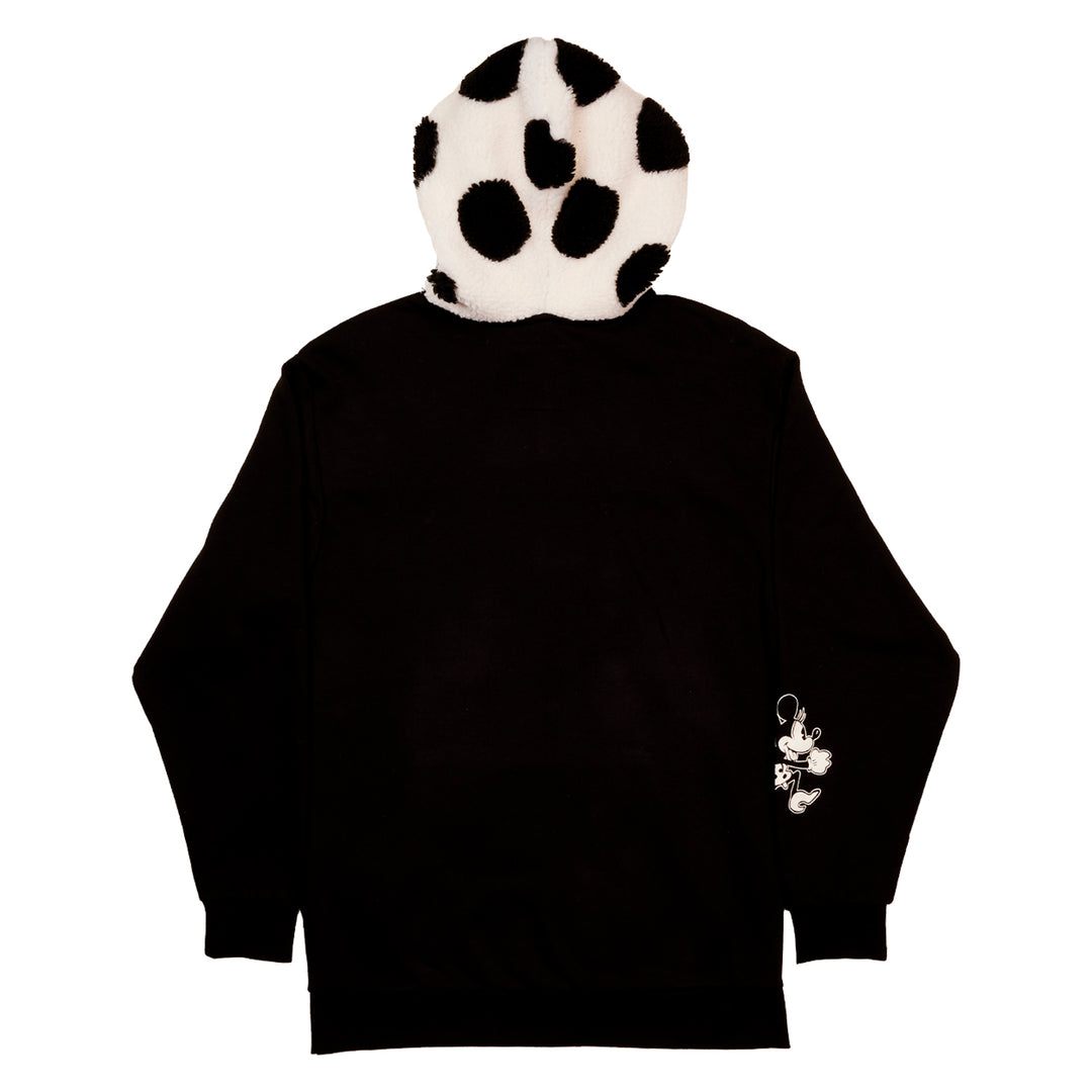 Loungefly Disney Minnie Rocks the Dots Sherpa Hoodie