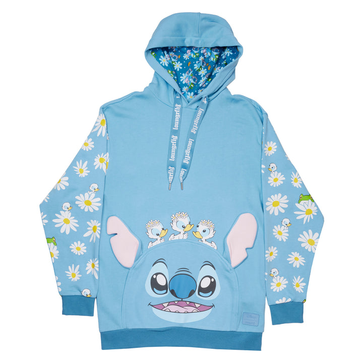 Loungefly Disney Lilo and Stitch Springtime Stitch Hoodie