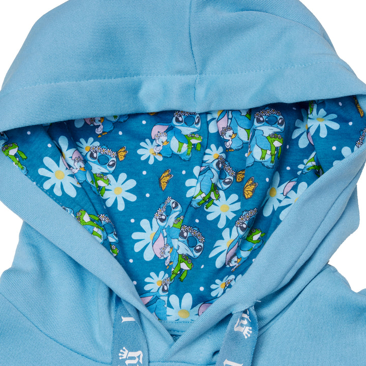 Loungefly Disney Lilo and Stitch Springtime Stitch Hoodie