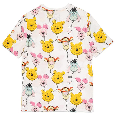 Loungefly Disney Winnie The Pooh & Friends Balloons Print Tee Clothing