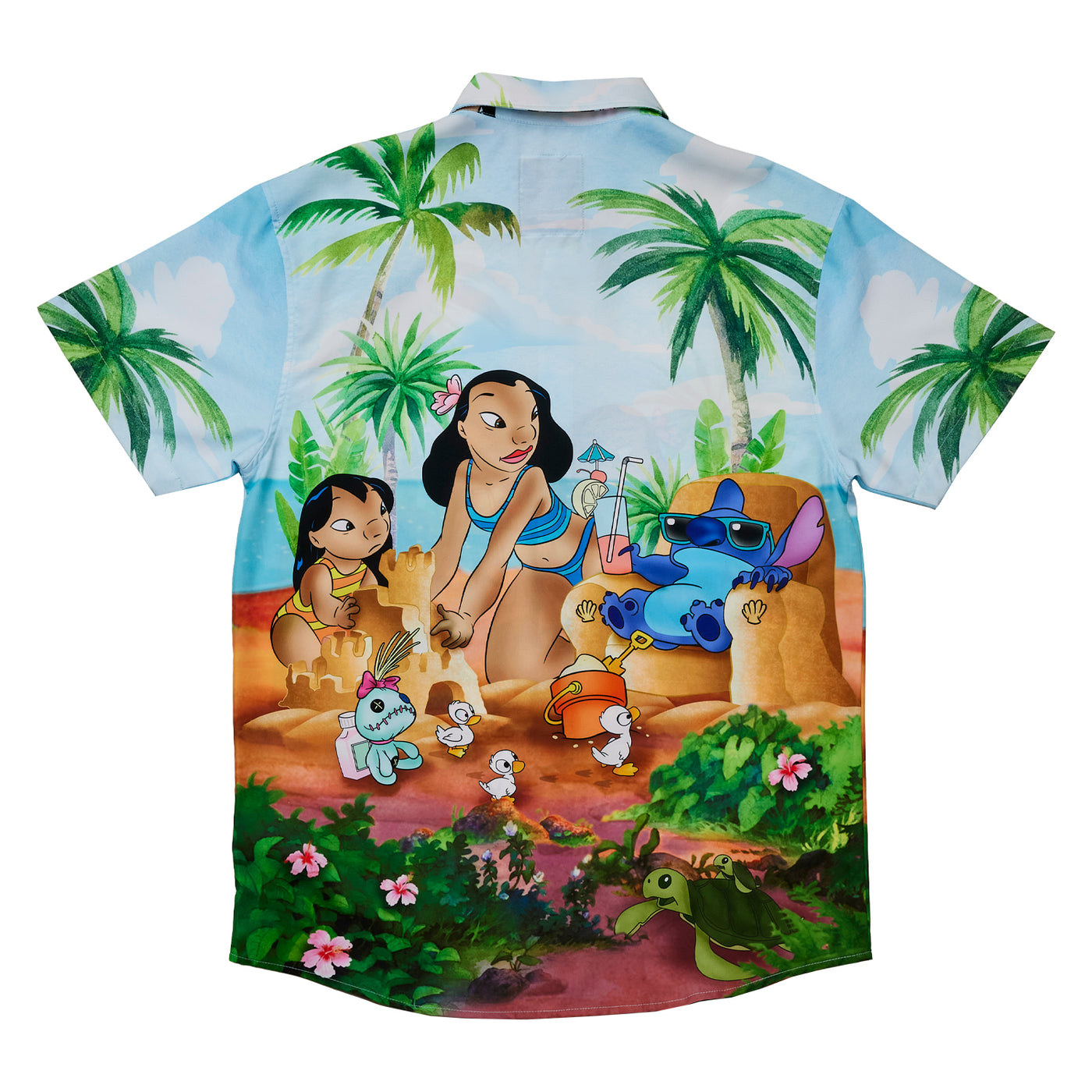 Disney Lilo & Stitch Beach Scene Shirt