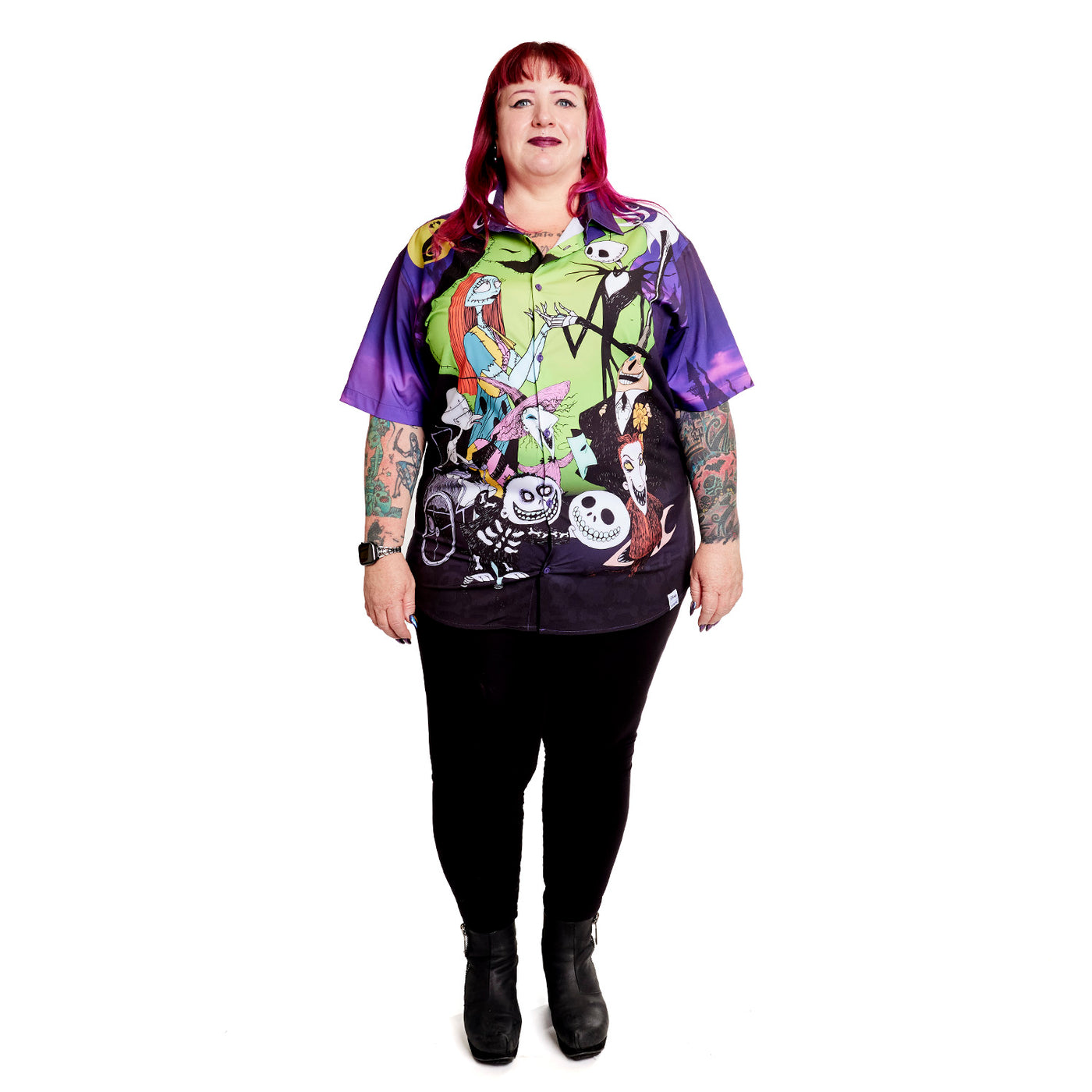 Disney Nightmare Before Christmas Camp Shirt