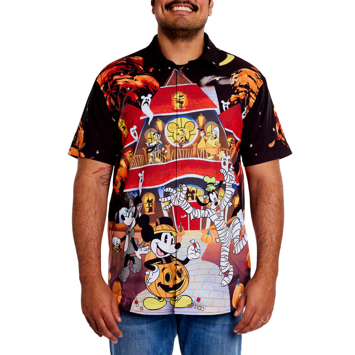 Disney Mickey & Friends Haunted House Camp Shirt