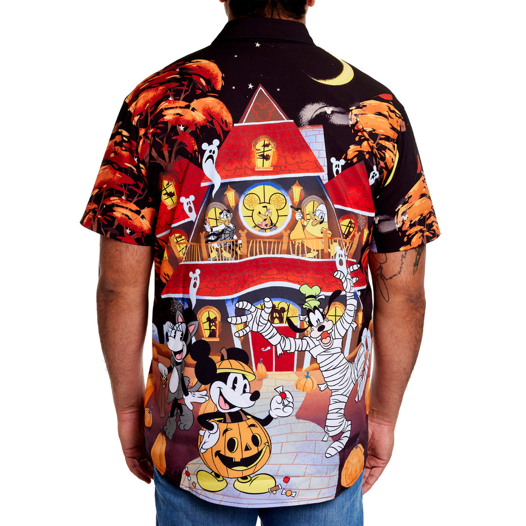 Disney Mickey & Friends Haunted House Camp Shirt