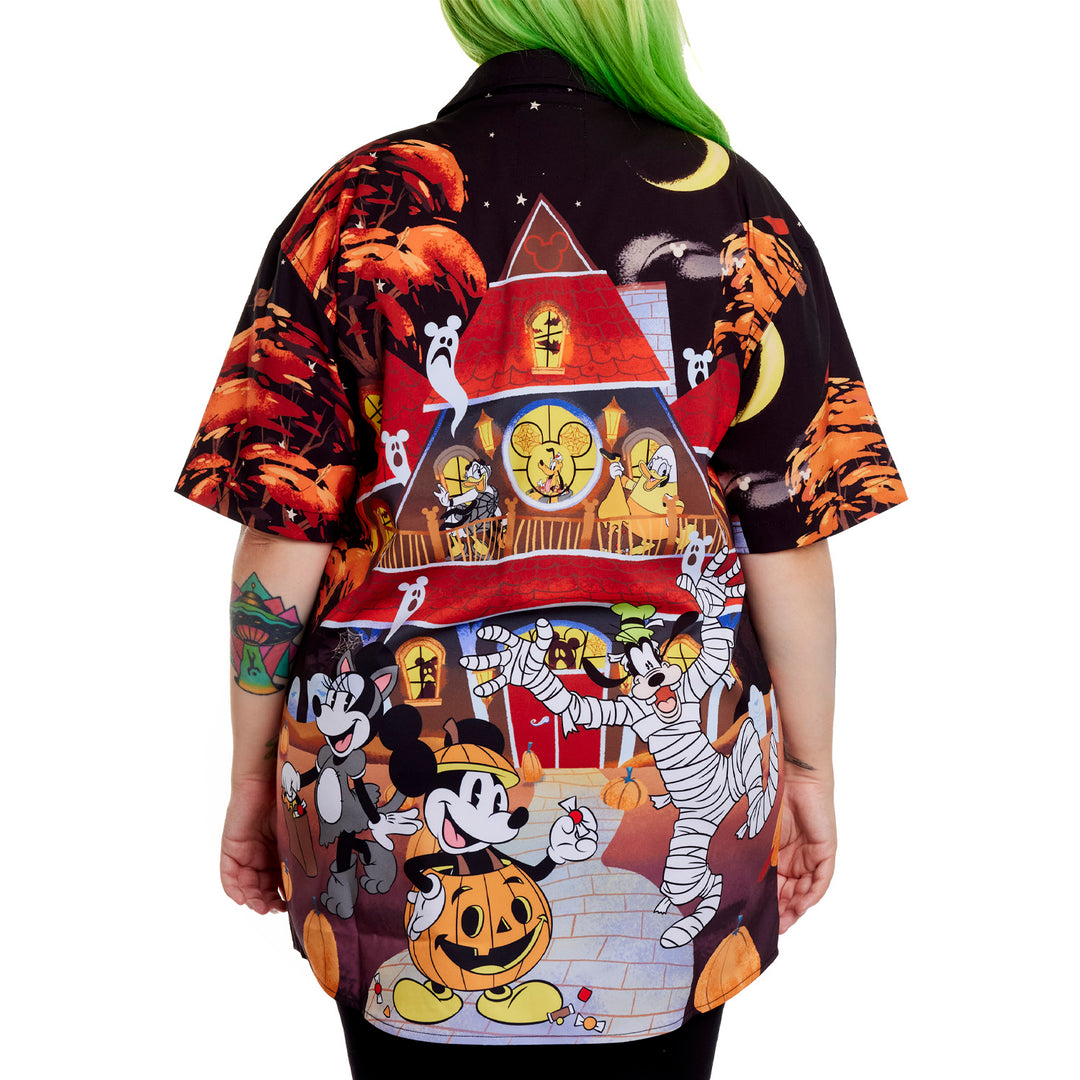 Disney Mickey & Friends Haunted House Camp Shirt