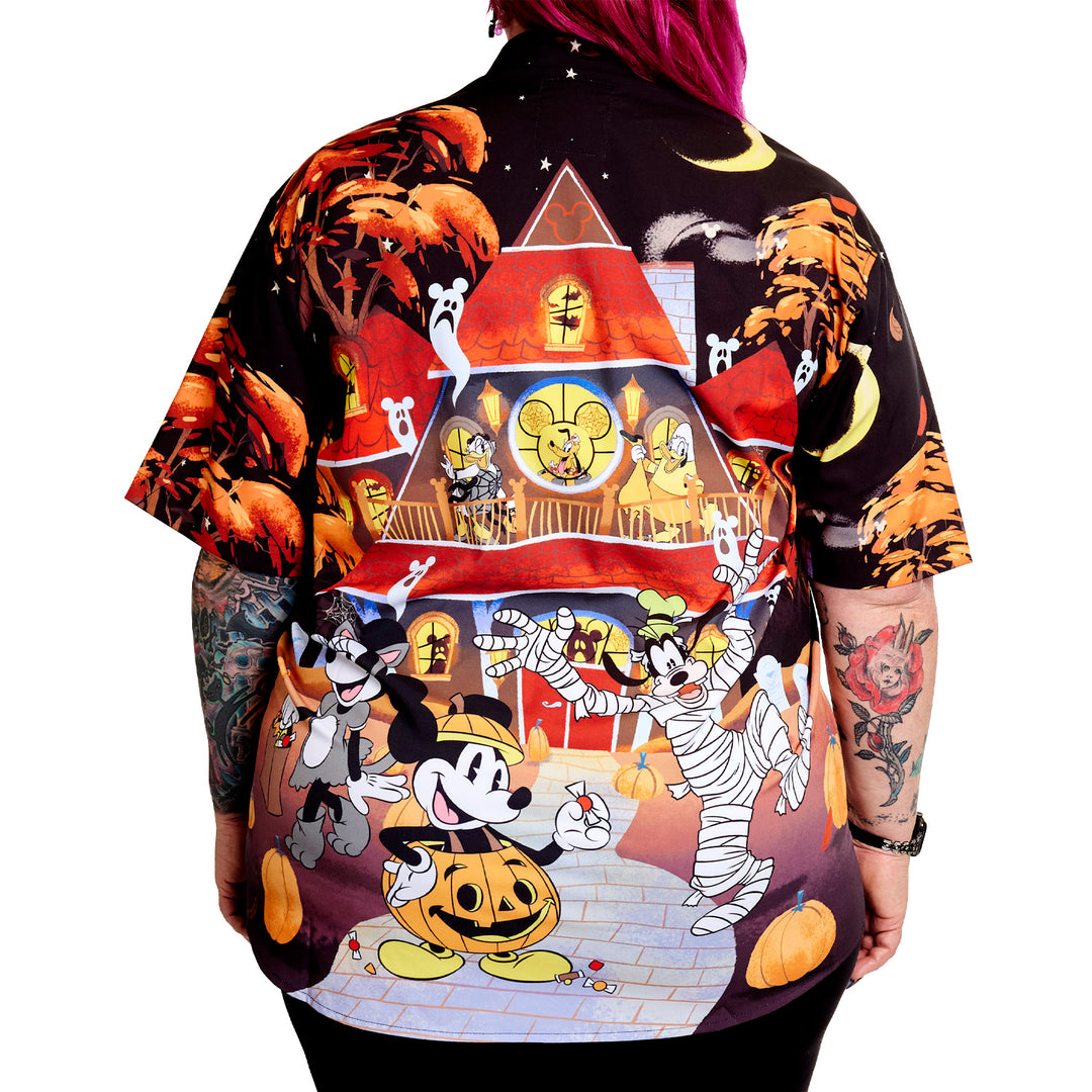 Disney Mickey & Friends Haunted House Camp Shirt