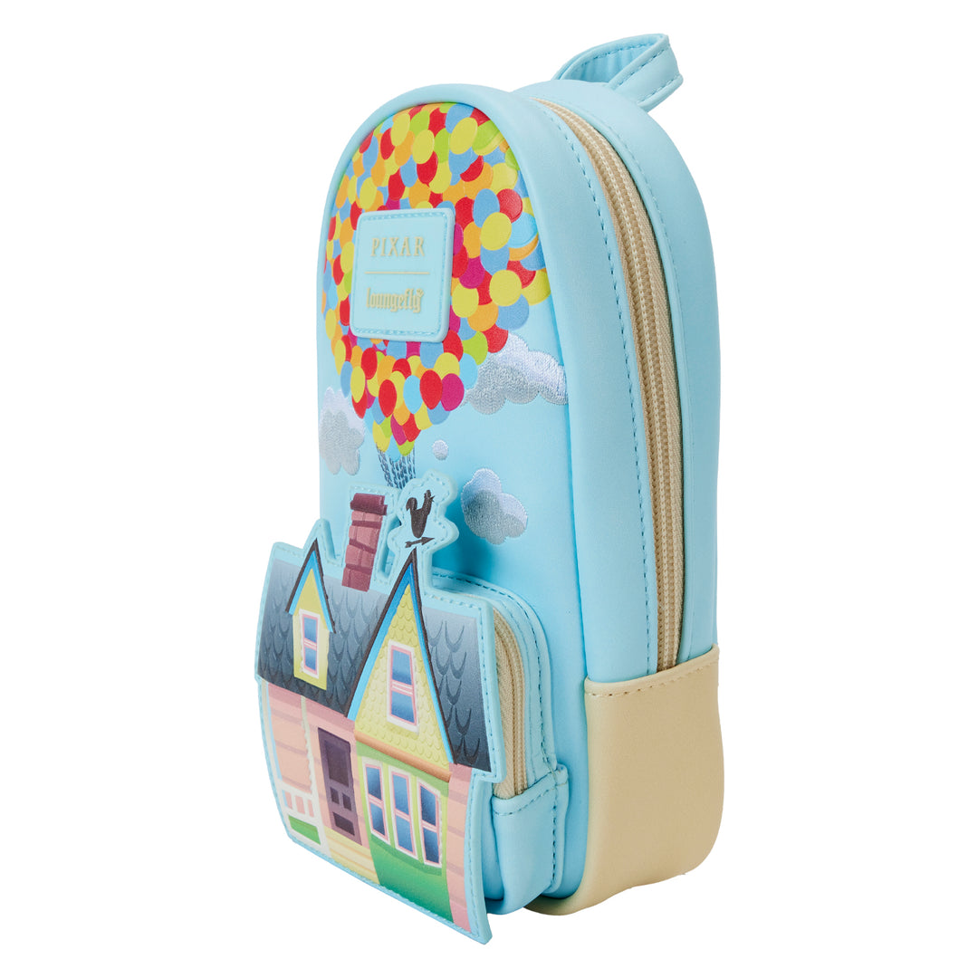 Loungefly Disney Pixar UP 15th Anniversary Balloon House Mini Backpack Pencil Case