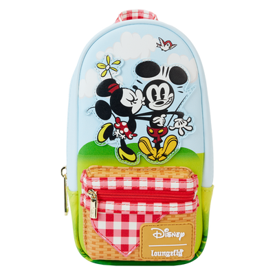 Loungefly Disney Mickey and Friends Picnic Mini Backpack Pencil Case