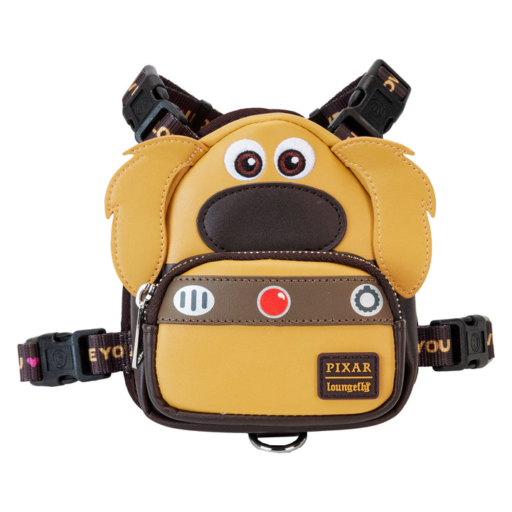 Loungefly Disney Pixar UP 15th Anniversary Dug Cosplay Mini Backpack Dog Harness