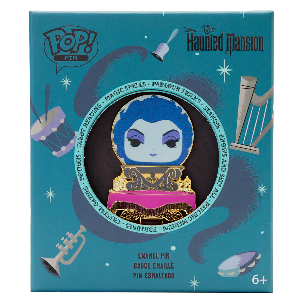 Loungefly Pop! Disney Haunted Mansion Madame Leota 3’ Collector Box Pin Pins