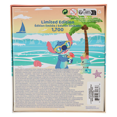 Loungefly Disney Lilo and Stitch Sandcastle Beach Surprise 3" Collector Box Limited Edition Pin