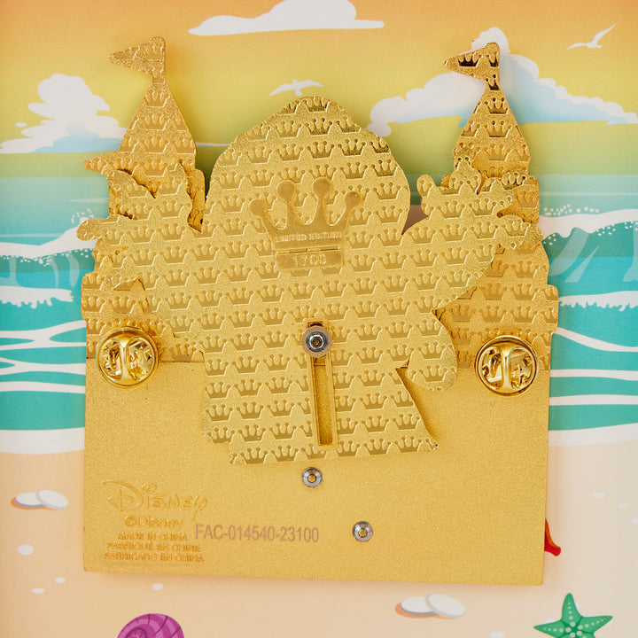 Loungefly Disney Lilo and Stitch Sandcastle Beach Surprise 3" Collector Box Limited Edition Pin