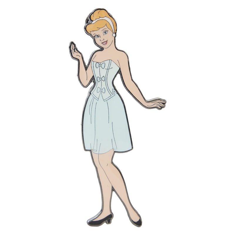 Disney Cinderella Paper Dolls Magnetic Pin Set
