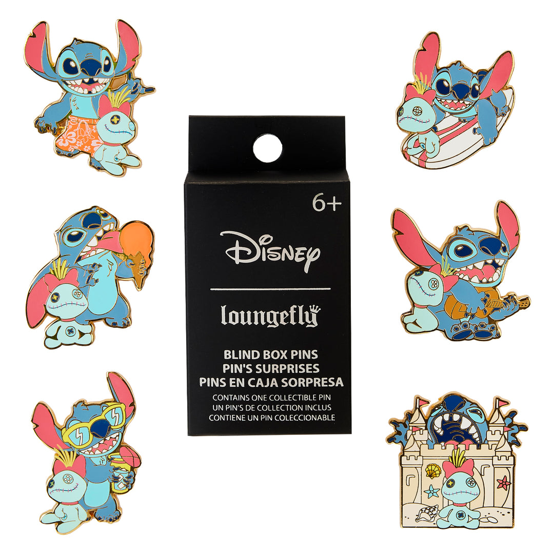 Disney Lilo & Stitch Beach Day Blind Box Pin