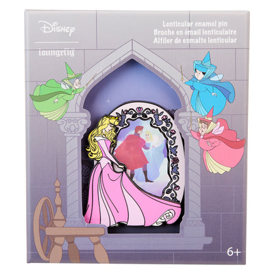 Disney Sleeping Beauty Aurora Princess Lenticular Series 3" Collector Box Limited Edition Pin