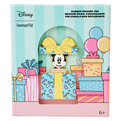 Disney Mickey Birthday Present Surprise 3" Collector Box Limited Edition Pin