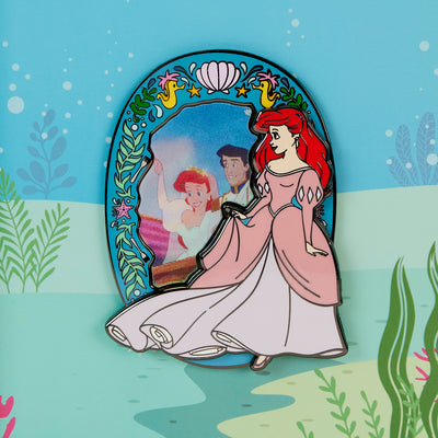 Disney The Little Mermaid Ariel Princess Lenticular Series 3" Collector Box Limited Edition Pin