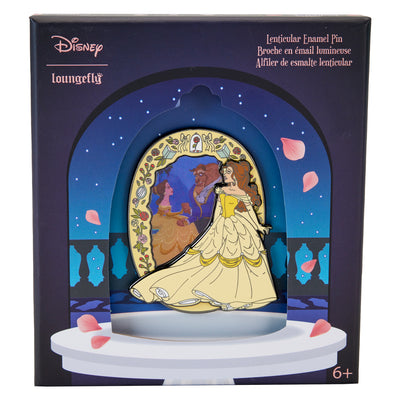 Disney Princess The Beauty and the Beast Belle Lenticular 3" Collector Pin