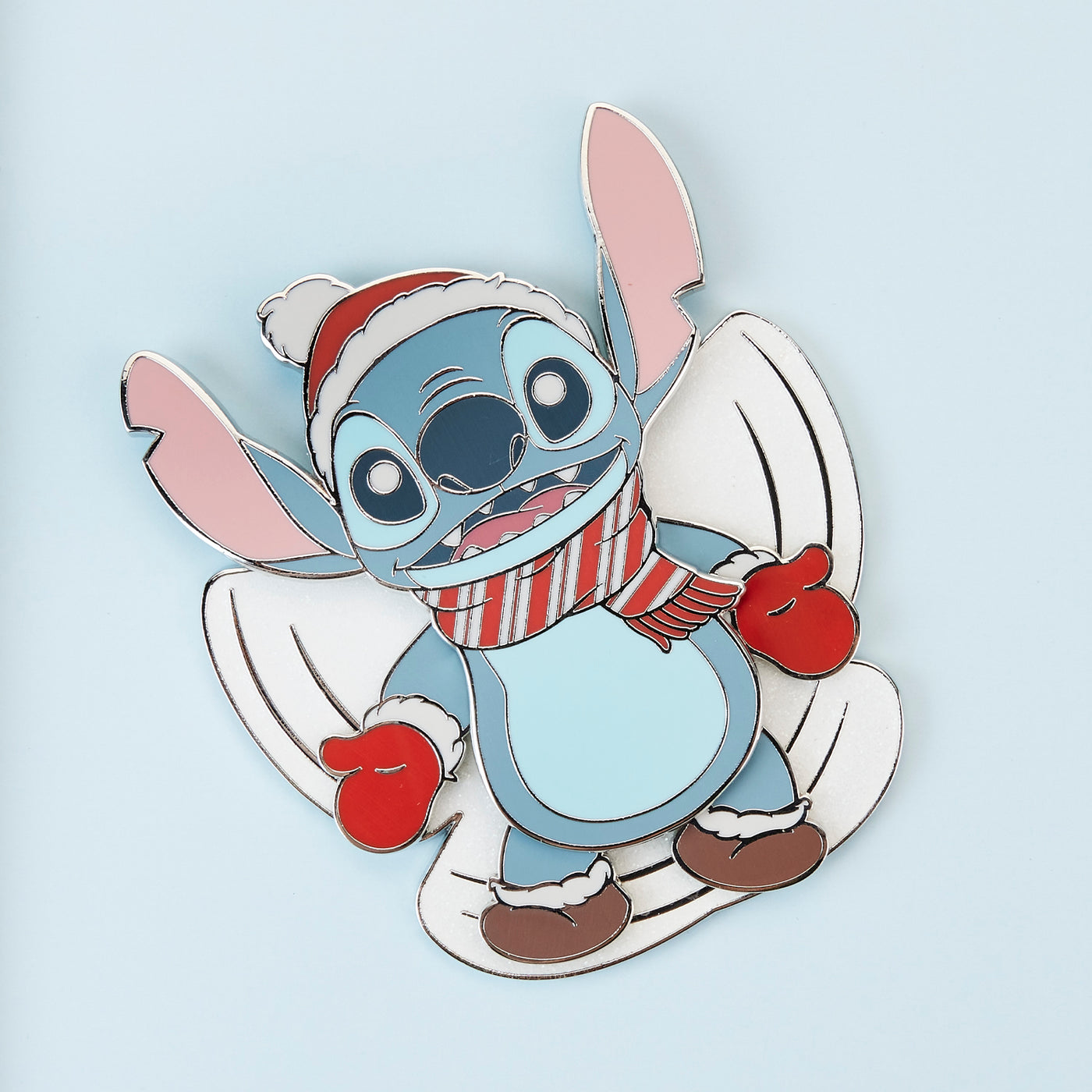 Disney Stitch Snow Angel 3" Collector Box Limited Edition Pin