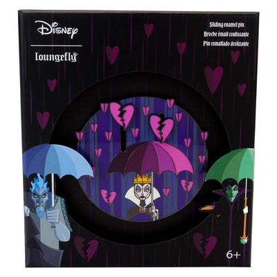 Loungefly Disney Villains Curse Your Hearts 3" Collector Box Pin
