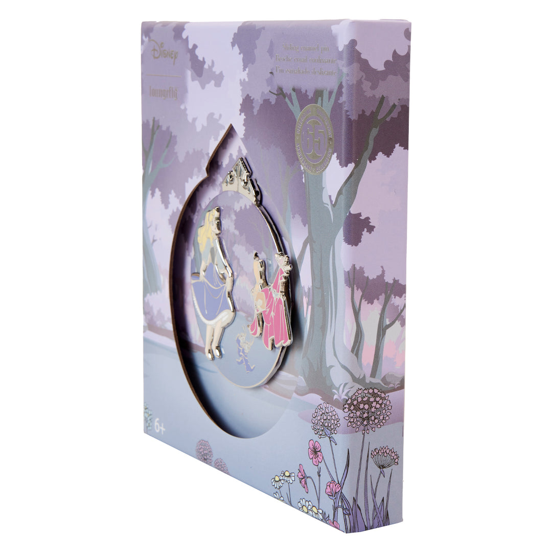 Loungefly Disney Sleeping Beauty 65th Anniversary 3" Collector's Box Pin