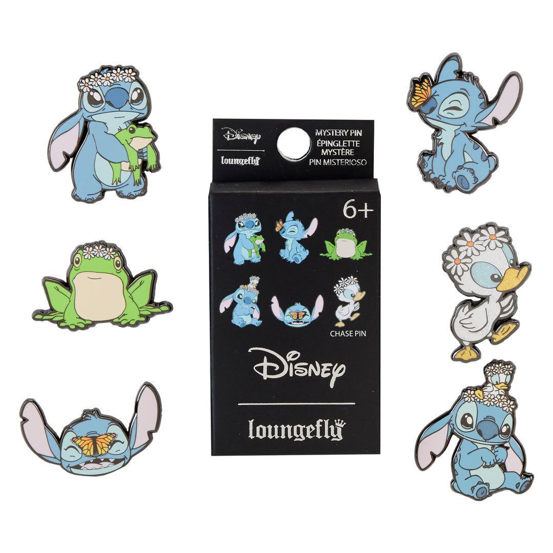 Disney Lilo & Stitch Springtime Stitch Mystery Blind Box Pin