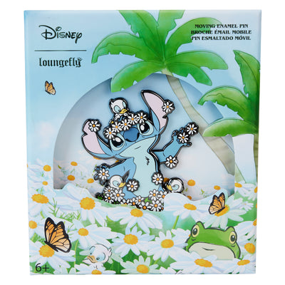 Disney Lilo and Stitch Springtime Stitch  3" Limited Edition Collector's Box Pin