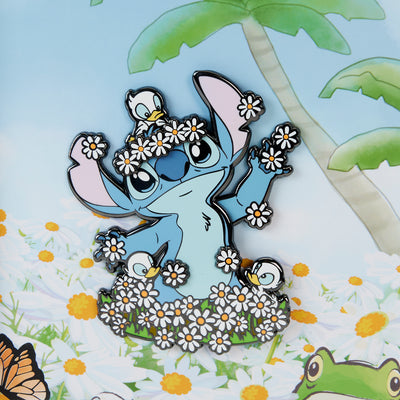 Disney Lilo and Stitch Springtime Stitch  3" Limited Edition Collector's Box Pin