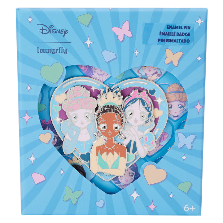 Loungefly Disney Princess Manga Style 3" Collector's Box Pin Limited Edition