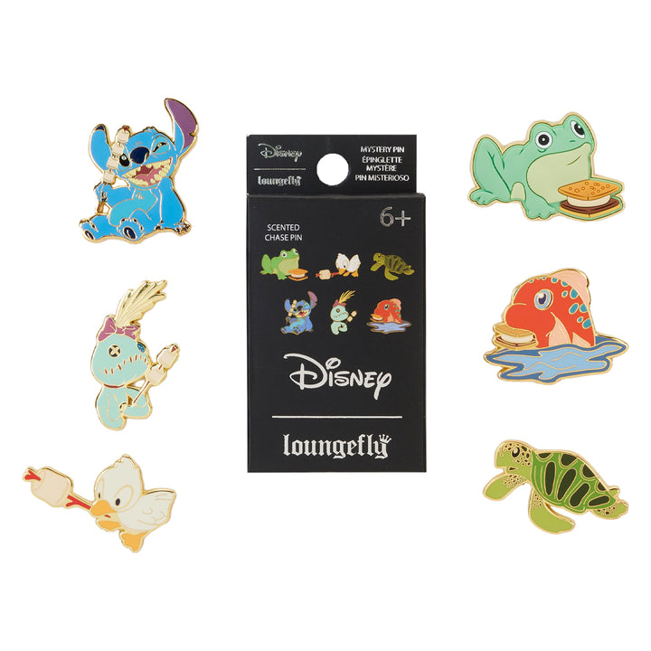 Loungefly Disney Lilo & Stitch Camping Cuties Mystery Box Pins