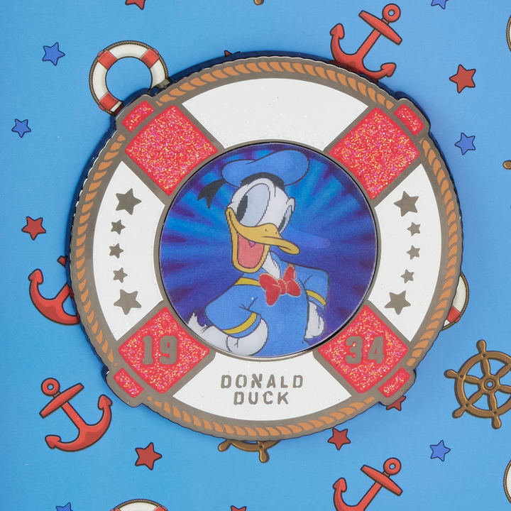 Loungefly Disney Donald Duck 90th Anniversary 3" Collector's Box Pin Limited Edition