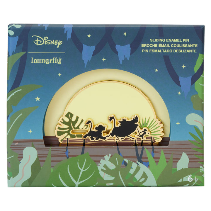 Loungefly Disney The Lion King 30th Anniversary Hakuna Matata Glow in the Dark 3" Collector's Box Pin Limited Edition